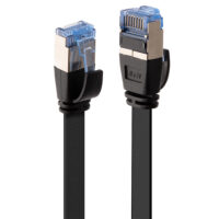 47485 - Cable de red plano U/FTP Cat.6A de 10 m, negro