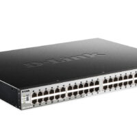 48 x 10/100/1000BASE-T PoE ports (370W budget) Layer 3 Stackable Managed Gigabit Switch with 2 x 10GBASE-T ports and 4 x SFP+ ports