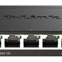 5-port 10/100/1000Mbps Gigabit Switch - Metal Housing