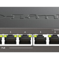 8-port 10/100/1000Mbps Desktop Switch w/ 4 PoE Ports