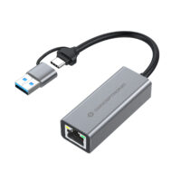 ABBY08G - Adaptador de red Gigabit USB 3.0, AX88179A, Wake-on-LAN, compatible con Nintendo Switch