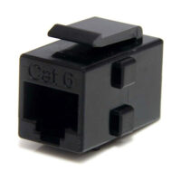 Acoplador Keystone RJ45 Negro