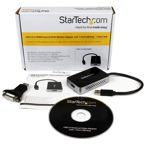 ADAPTADOR GRAFICO USB A HDMI ADAPTADOR GRAFICO USB A HDMI