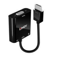 Adaptador HDMI a VGA + Audio