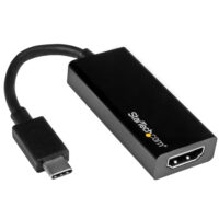 Adaptador USB-C a HDMI 4K Negro