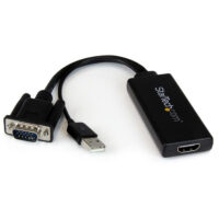 Adaptador VGA a HDMI con Audio