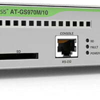 Allied Telesis - AT-GS970M/10-50 Gestionado L3 Gigabit Ethernet (10/100/1000) Negro, Gris 1U Energía