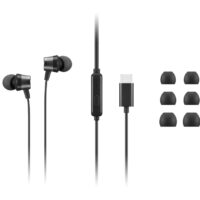 Auricular Lenovo de tapón con cable USB-C