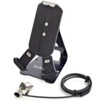 BASE ANTIRROBO CON CABLE Y SEGURO K-SLOT PARA TABLETS ENTRE 7.9  A 13 PULGADAS