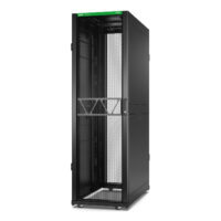 Bastidor para servidores APC NetShelter SX Gen 2, 42U, 1991 alto x 600 ancho x 1200 profundidad mm, con laterales, negro