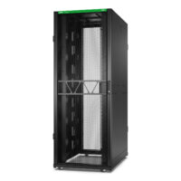 Bastidor para servidores APC NetShelter SX Gen 2, 42U, 1991 alto x 750 ancho x 1200 profundidad mm, con laterales, negro