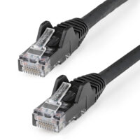 Cable 15m de Red Latiguillo Ethernet RJ45 UTP Snagless Negro