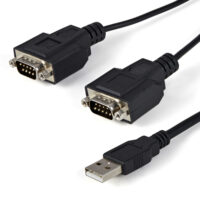 Cable 1,8m USB 2 Puertos Serie
