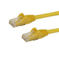Cable 1m Amarillo Red Snagless