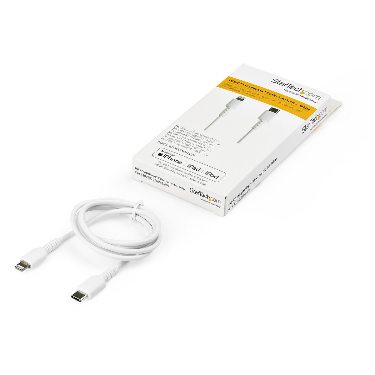 CABLE 1M LIGHTNING USBC BLANCO CABLE 1M LIGHTNING USBC BLANCO