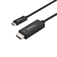 Cable 2m USB-C HDMI 4K Negro