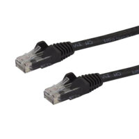 Cable 5m Negro Cat6 Snagless