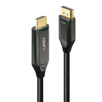 Cable adaptador activo de DisplayPort a HDMI 4K120Hz, 1m