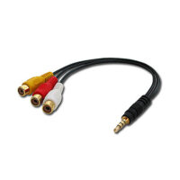 Cable adaptador AV - Estéreo y video compuesto