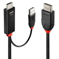 Cable adaptador desde HDMI a DisplayPort 4K60Hz, 3m