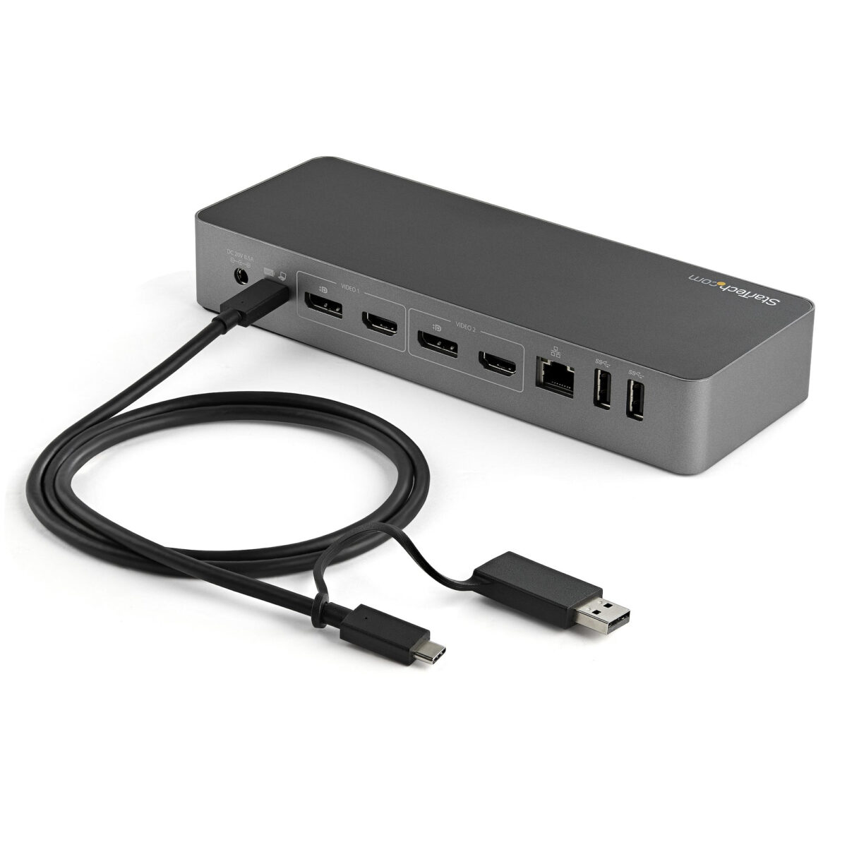 Cable de 0 9m USB-C con Adaptador USBA - Cable USB TipoC Cable de 0 9m USB-C con Adaptador USBA - Cable USB TipoC