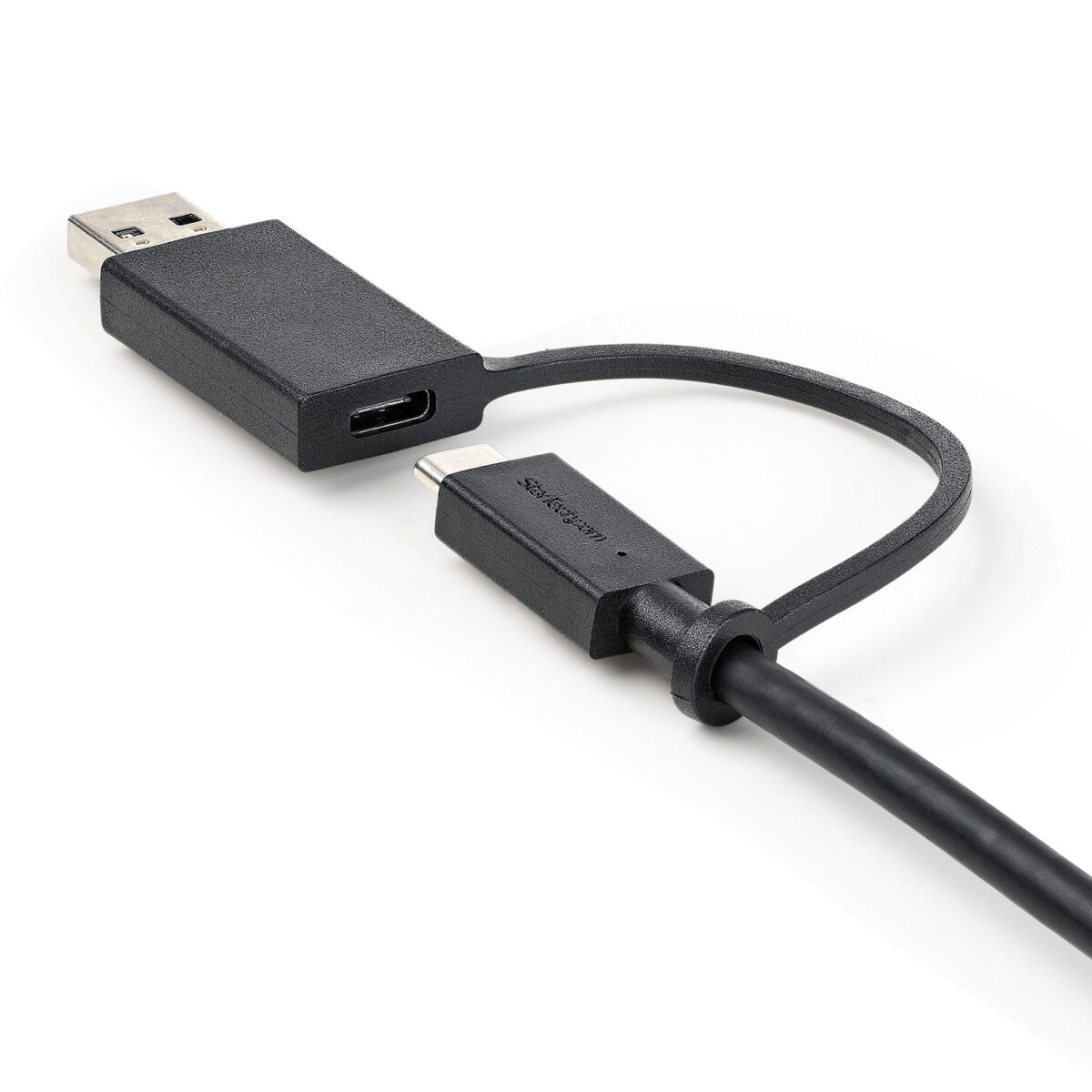 Cable de 0 9m USB-C con Adaptador USBA - Cable USB TipoC Cable de 0 9m USB-C con Adaptador USBA - Cable USB TipoC