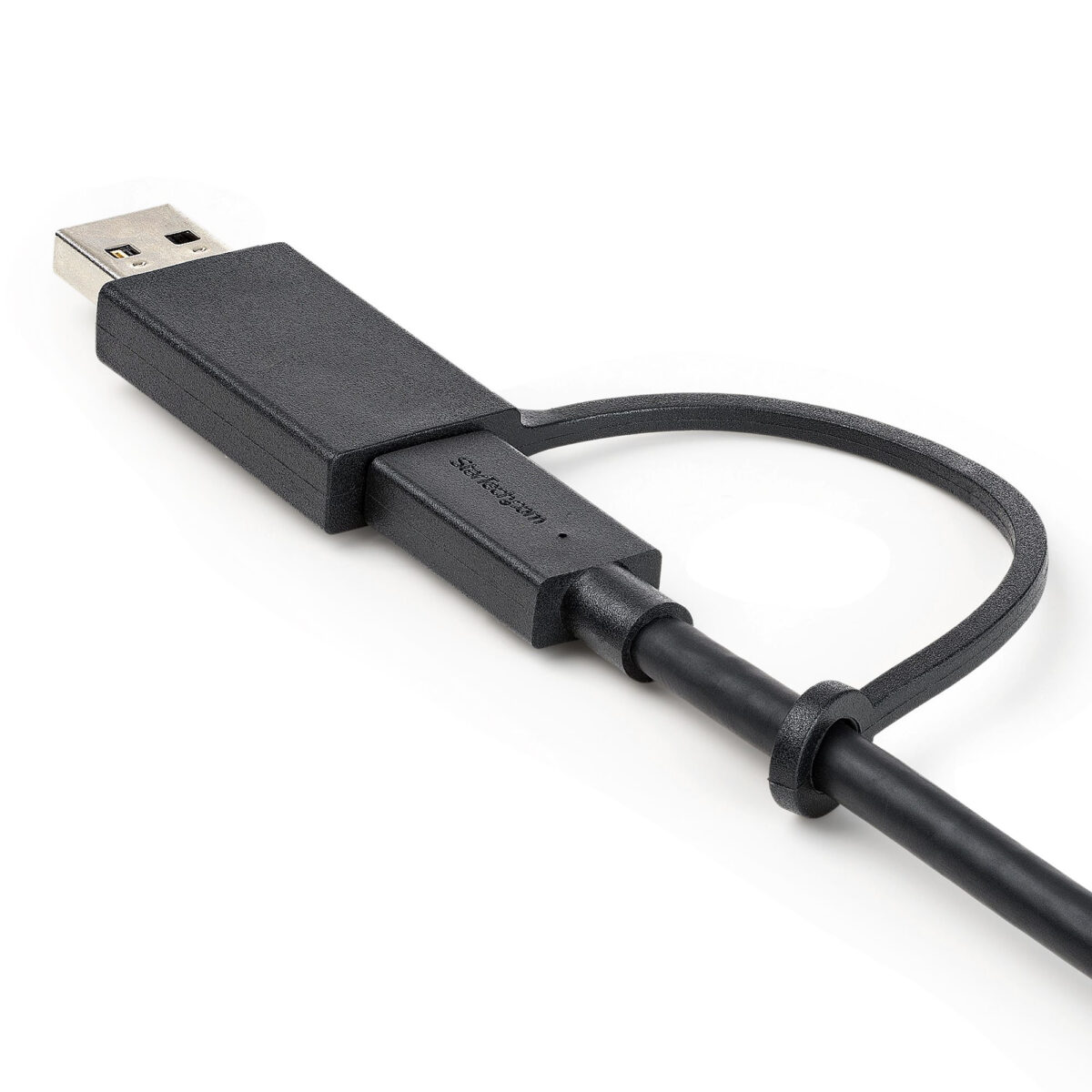 Cable de 0 9m USB-C con Adaptador USBA - Cable USB TipoC Cable de 0 9m USB-C con Adaptador USBA - Cable USB TipoC