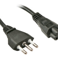 Cable de alimentación italiano de 2m IEC C5