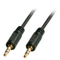 Cable de audio estéreo de 3,5 mm, 1 m