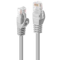 Cable de red Cat.6 U / UTP gris, 5 m