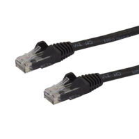 Cable de Red Cat6 30,4m Negro