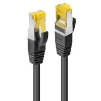 Cable de red RJ45 S/FTP LSZH de 10 m, negro