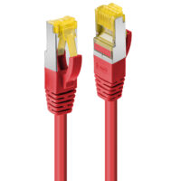Cable de red RJ45 S/FTP LSZH de 3 m, rojo