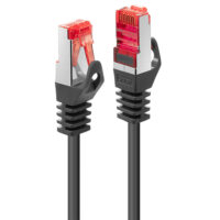 Cable de red S/FTP Cat.6 de 7,5 m, negro