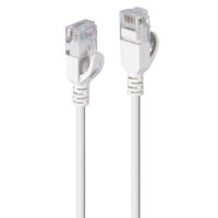 Cable de red ultradelgado Cat.6A U/UTP LSZH de 0,3 m, gris