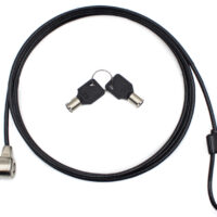 Cable de seguridad con doble llave - 1.80 metros