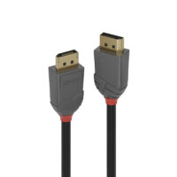 Cable DisplayPort 1.4 de 1 m, línea antracita