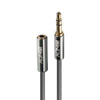 Cable extensor de audio 3,5mm, Cromo Line, 1m