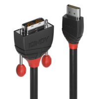 Cable HDMI a DVI, línea black, 2m