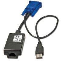Cable KVM Cat-32 para acceso por IP, USB y VGA
