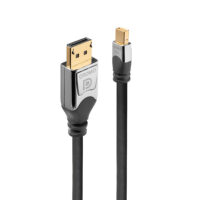 Cable Mini DisplayPort a DisplayPort Cromo, 1m