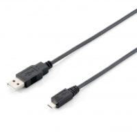 Cable USB 2.0 Tipo A Macho a Micro-B Macho, 1.0m