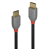 Cable USB 2.0 Tipo C 2m, Línea Antracita