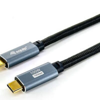 Cable USB 3.2 Gen 2 C a C, M/M, 3,0 m, PD100W, 4K/60Hz, 10Gbps, Negro