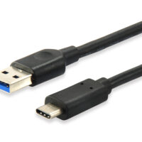 Cable USB 3.2 Gen1 C a A , M/M, 1.0m, 5Gbps, Negro