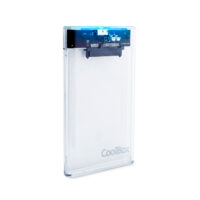 CAJA HDD 2.5 COOLBOX TRANSPARENTE