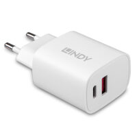 Cargador USB tipo A y C de 20 W