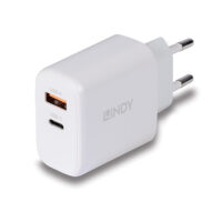 Cargador USB tipo A y C GaN, 65W