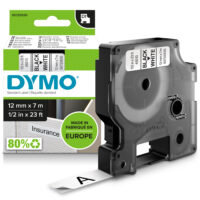 Cinta DYMO D1 12mmx7m - Negro/blanco