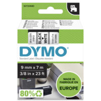 Cinta DYMO D1 9mmx7m - Negro/blanco